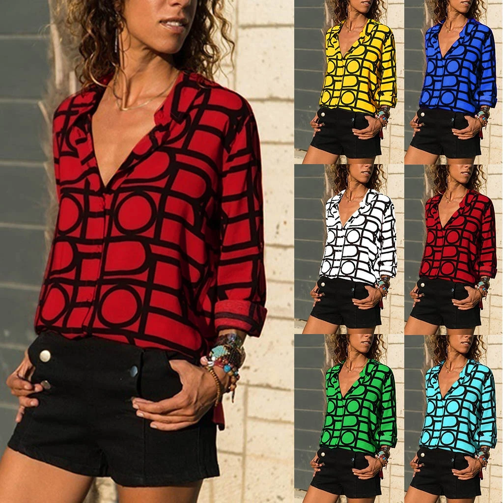 JAYCOSIN Ladies Summer Blouse Women
