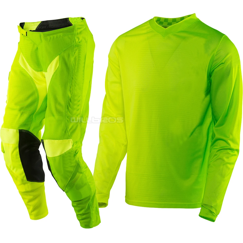 GP Air Jersey Брюки Флуоресцентный комплект передач мотоцикл уличный мото езда мотоциклетный костюм