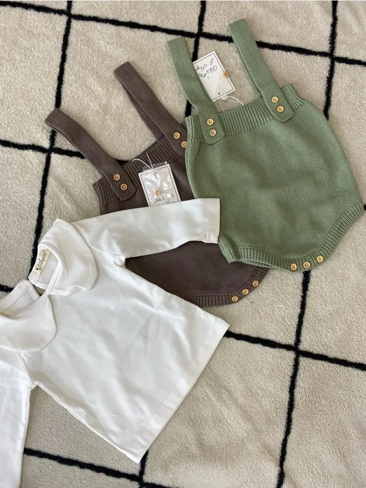 Cut Price Sleeveless Romper Jumpsuit Cute Overalls Spring Baby Newborn Baby-Girl Infantil Boy 0-24M mlKZDxrWY