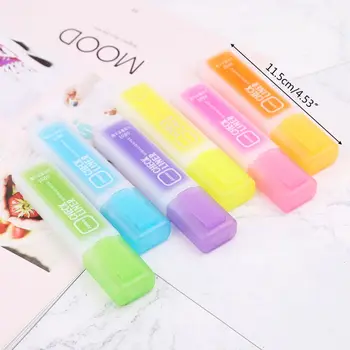 

6pcs/set Large Capacity Fluorescent Highlighters Pen Office School Supplies Stationery QX2B