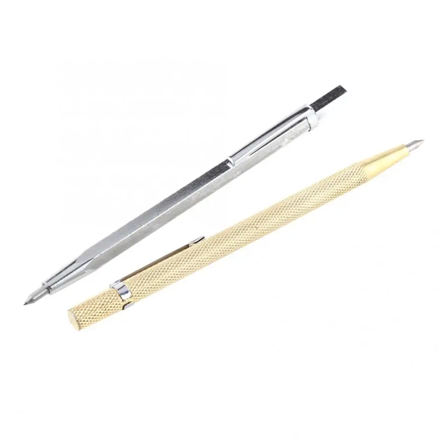 Engraving Pen Tungsten Carbide Tip Scriber Pen Metal Marking Engraving Pen for Glass Ceramic Metal Wood Carving Scribing Hand Tools