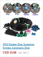 diy jardim estufa kits irrigação