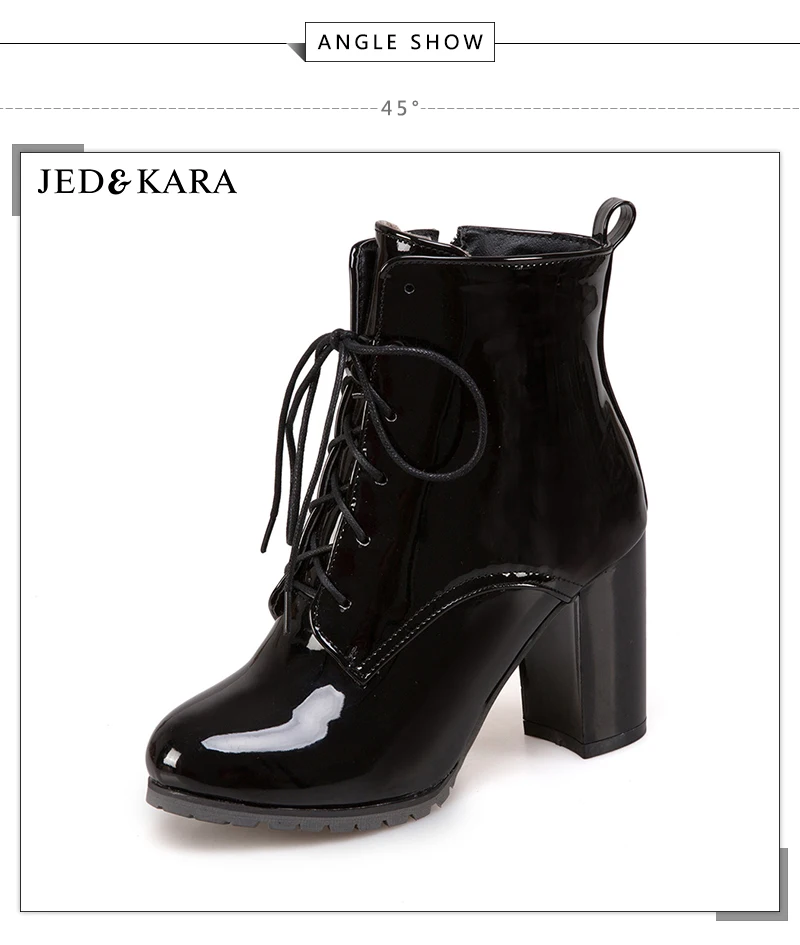 Botines De Charol Con Tacon Top Sellers, UP TO 59% OFF | www.bravoplaya.com