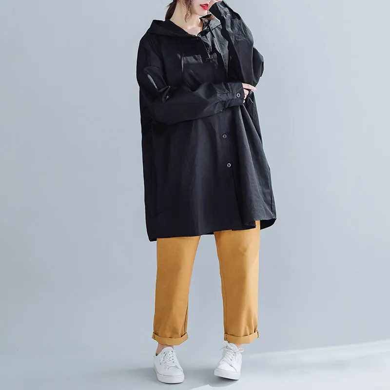 Большие размеры 4XL весна осень женские модные элегантные однотонные Топы женские плюс большие Длинные рукава хлопок Свободная блузка рубашка