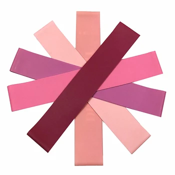 

5pcs Stretching Yoga Resistance Loop Elastic Loop Sports Band Resistance Hip Bands for Ladies