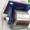 Rail V/T/H/Type Heavy Single-sided Pulley Cast Steel Thickened Angle Iron Square Light Rail Train Guideway Grooving Wheel 6