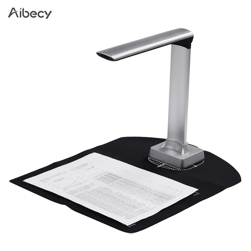 

Aibecy BK30 Document Camera 5 Mega-pixel High Definition Portable Book Scanner Capture Size A4 Scanners for File Recognition