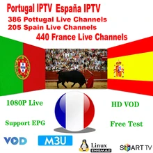 IPTV Spain m3u Subscription Android TV Box 4K IPTV France Portugal 7000+live channels Germany USA Poland Sports adult iptv box