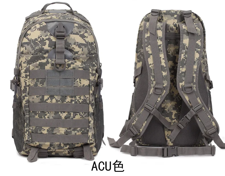 Waterproof Climbing Hiking Military Tactical Backpack Bags Camping Hunting Trekking Rucksack Outdoor Sport Camouflage Bag