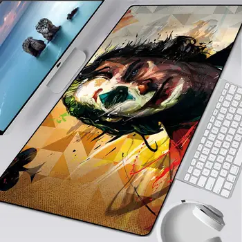 

Large Gaming Joker Mouse Pad Anime Mousepad XL Desktop Pad Game Lock Edge Computer Mousepad Natural Rubber Desk Mat Gamer Pads