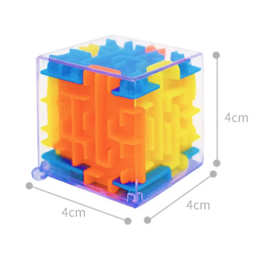 3D Cube Maze Toy Game Educational Brain Learning Puzzle TradeHut