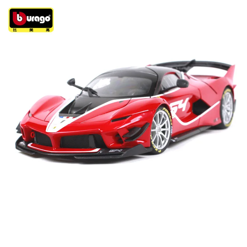 JZ) Bburago 1/18 1:18 Ferrari FXX K спортивный гоночный автомобиль Транспортное средство литье под давлением дисплей Модель игрушки на день рождения для детей мальчиков и девочек