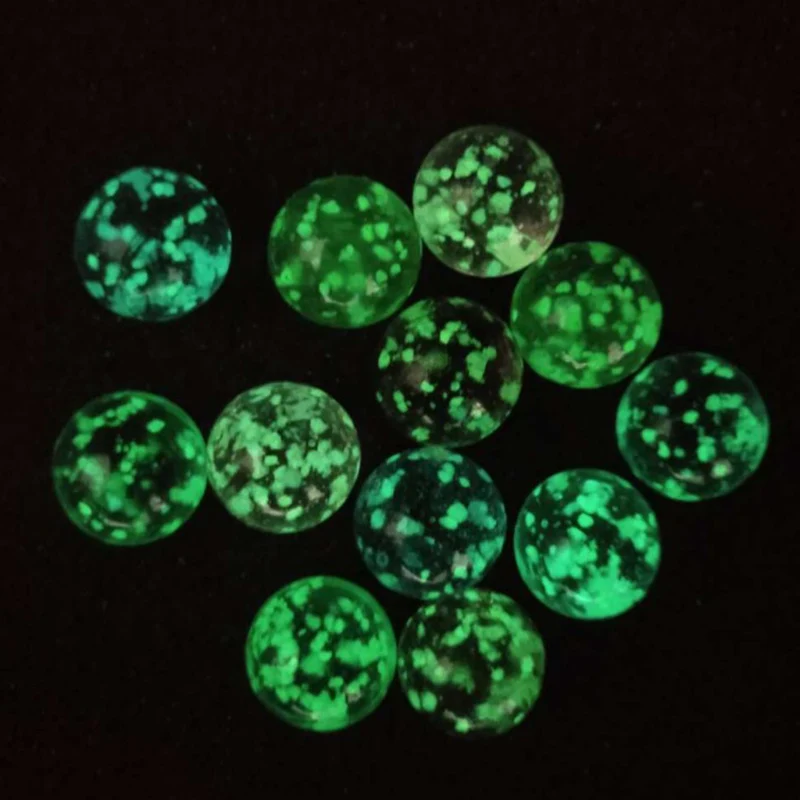 10pcs Of Luminous Glass Ball 20mm Cream Console Game Pinball Machine Cattle Small Marbles Pat Toys Parent-child Beads | Игрушки и хобби