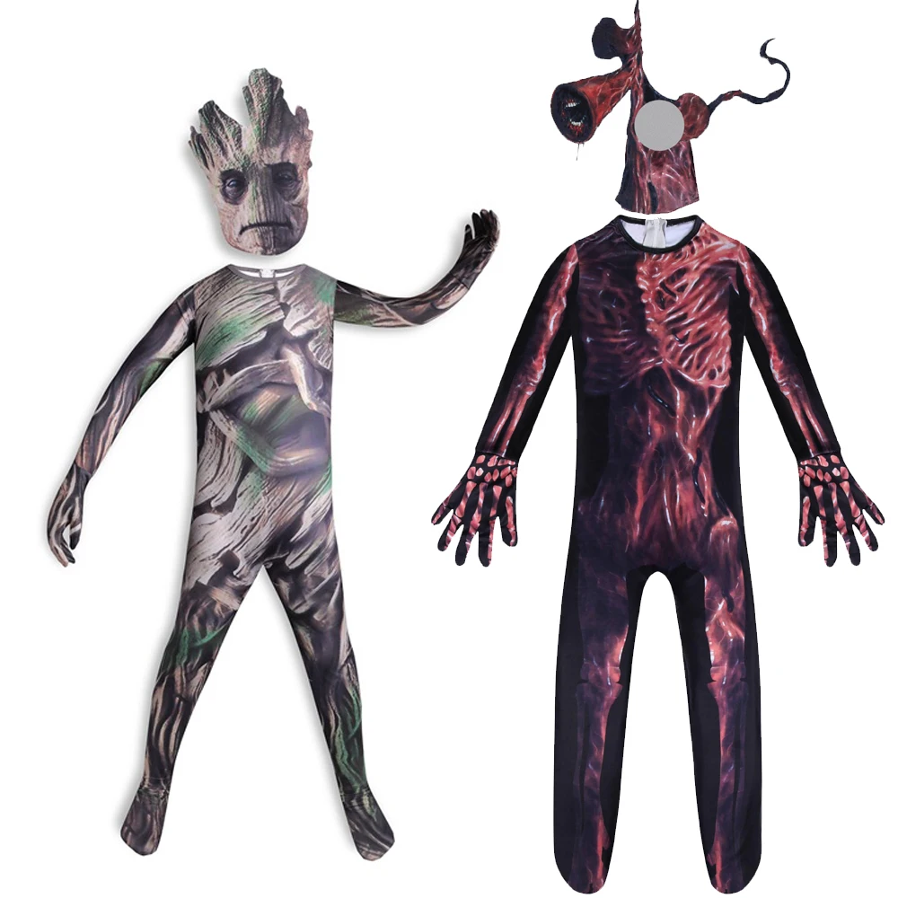 Комбинезон с супергероями из фильма «трет Грут», костюм для косплея с цветами, пасхальными мотивами для мальчиков, на Хэллоуин, детский нарядный костюм для вечеринки