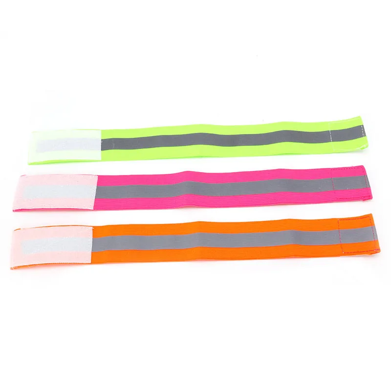 

Safety Reflective Arm Band Belt Strap For Outdoor Sports Night Running Biking