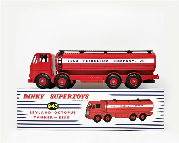 1:43 Динки игрушки Leyland Осьминог танкер ESSO#943 литая модель автомобиля