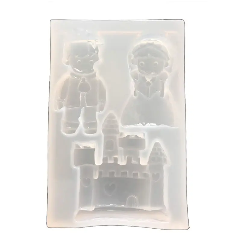 

Prince Princess Castle Fairy Tales Silicone Resin Molds Jewelry Making Tools