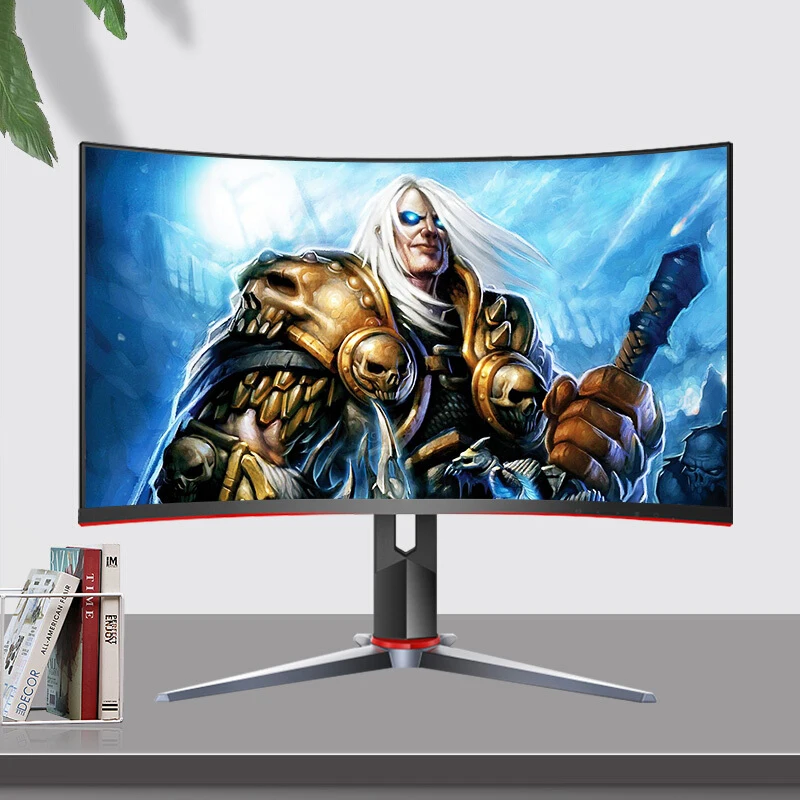 Monitor curvo para videojuegos, 4K, 27 pulgadas, Hd, 2800r, 75hz