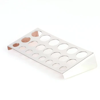 

tattoo accesories Tattoo Ink Cup Holder Shelf Multiple Holes Stainless Steel Tatoo Pigment Cups Stand Support Rack Tattoos