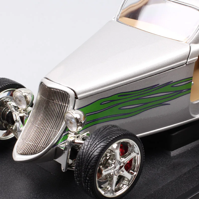 1/18 весы классика старый ретро 1933 модель ford B Coupe тип 18 Tudor литые автомобили металлическая модель игрушечный автомобиль для детей коллектор