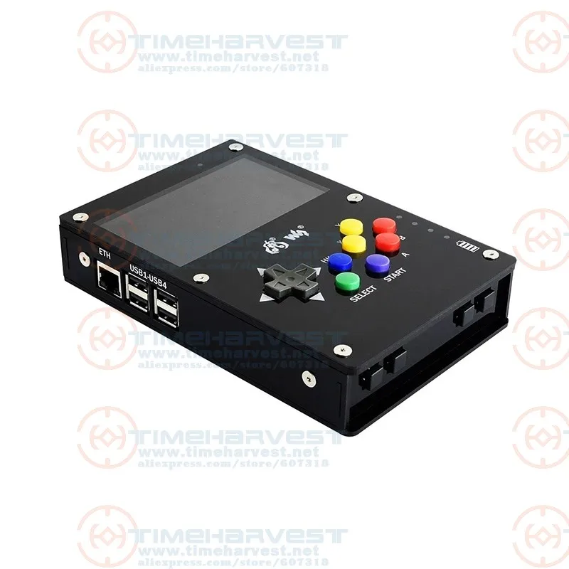 

DIY Assembly Kit 4.3 inch IPS LCD Raspberry Pi 4B or Raspberry Pi 3B+ GAMEBOY Modified by Raspberry Pi play Simulator Games boy