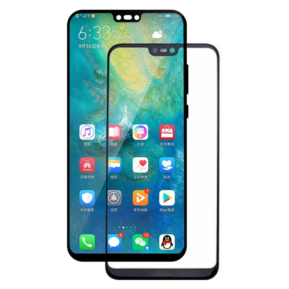 Для HUAWEI P20 Lite внешнее Переднее стекло сенсорный экран дигитайзер сменный