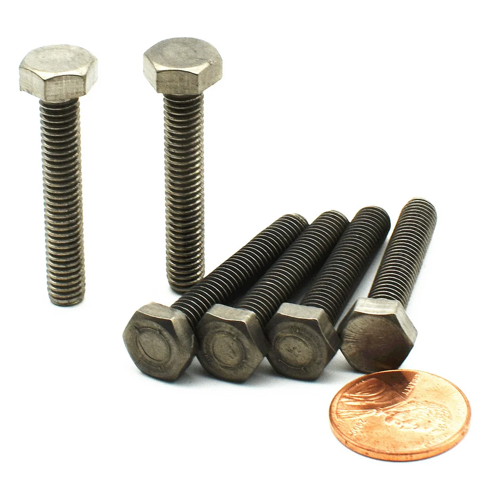 Titanium bolts hexagon head M6x35mm (9)
