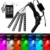 Атмосфера Салона Автомобиля LED RGB Strip Light Dash Floor Foot RGB LED Strip Decorative Light Music sound Control Multiple lighting