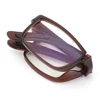 Urltra-lunettes de lecture pliantes légères | Portables anti-fatigue presbytes pour femmes et hommes, Diopter + 100 ~ + 400 ► Photo 2/6