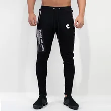 Модные Для мужчин летний Повседневное с модным сплошным принтом Бег шнурок длинные брюки, большой размер Для мужчин штаны Для мужчин джоггеры# g2