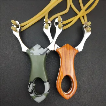

2019 NEW Powerful Sling Shot Aluminium Alloy Camouflage Bow fishing Catapult Outdoor Hunting Slingshot Hunt Accessories catapult