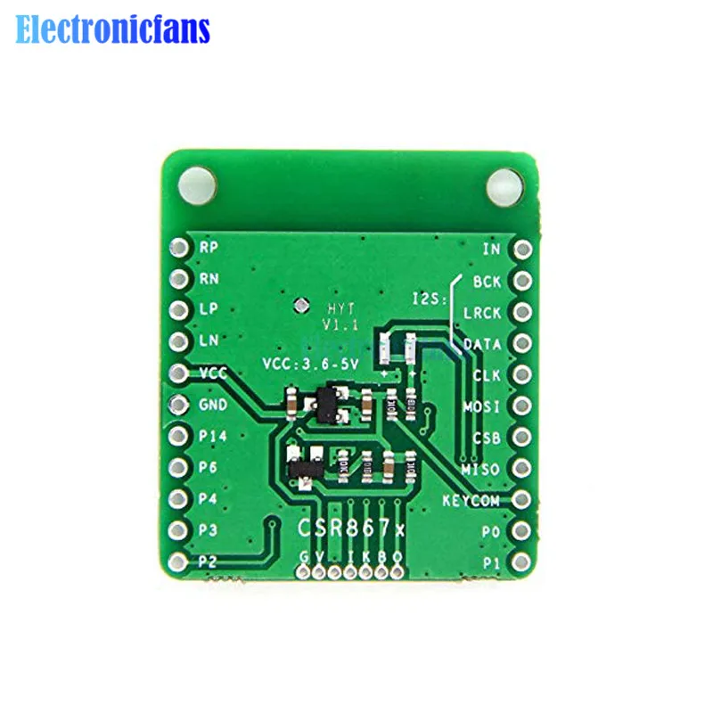 CSR8675 Bluetooth V5.0 Bluetooth с низким энергопотреблением Аудио приемник модуля плата APTX-HD без потерь сжатия I2S волокно SPDIF