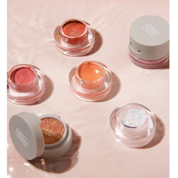 

Double Layer Gel Glitter Eyeshadow Cream Long Lasting Waterproof Smudge-Proof Easy To Color Eye Shadow Cosmetic