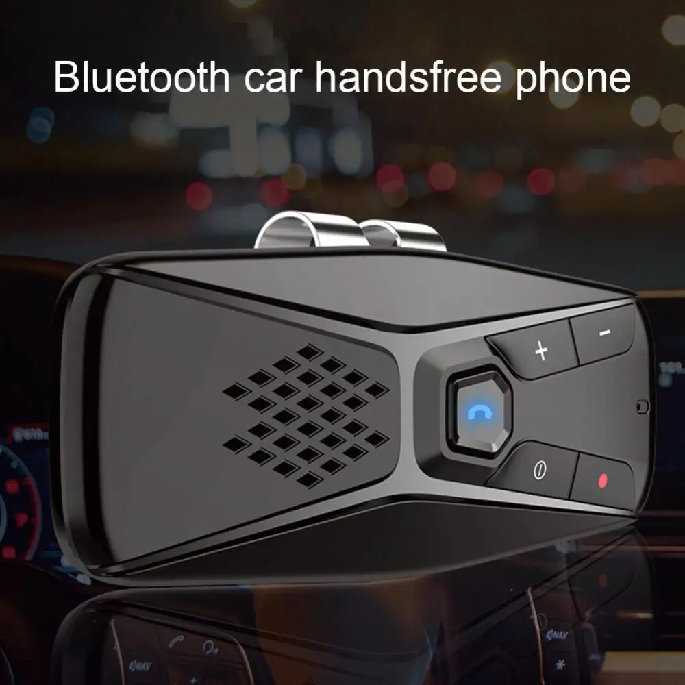 

T823 Car Speakerphone Handsfree Bluetooth 5.0 Wireless Stable Connection One-button Operation Car Speakerphone