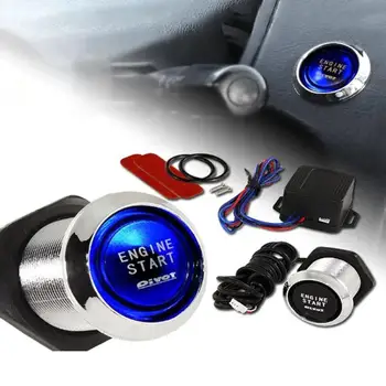 

Hot Sale LED Illumination Auto Cool Keyless Entry Car Engine Ignition Push Start Button