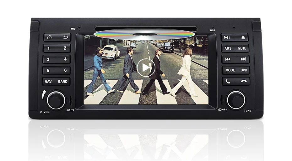 Junsun 2 din Автомобильный Радио dvd-плеер для 5 серий BMW E39 X5 E53 Android 9,0 gps навигация 4+ 64 Гб опционально