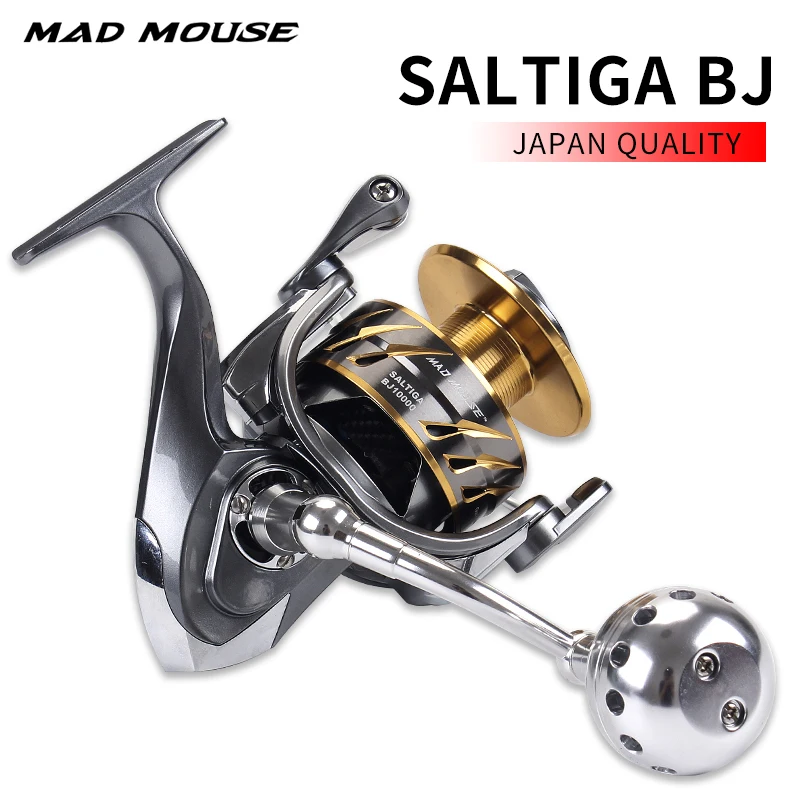 Рыболовная катушка MADMOUSE saltida BJ бобина для спиннинга 4000/6000/10000 11 + 1 шарикоподшипник