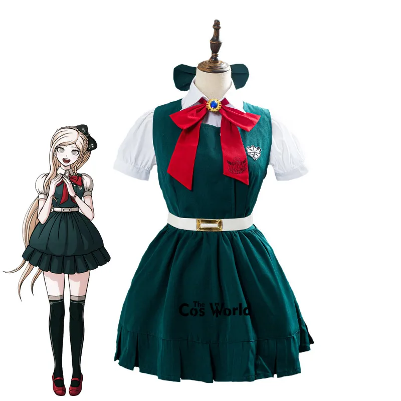 Danganronpa 2 Sonia Nevermind платье униформа наряд игры костюмы для косплея|Игровые костюмы| |
