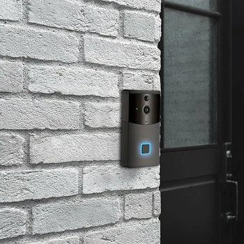 

Smart WiFi Doorbell Mounting Screws Kit Battery Operated Video Recording Function Display Home Entrance Security