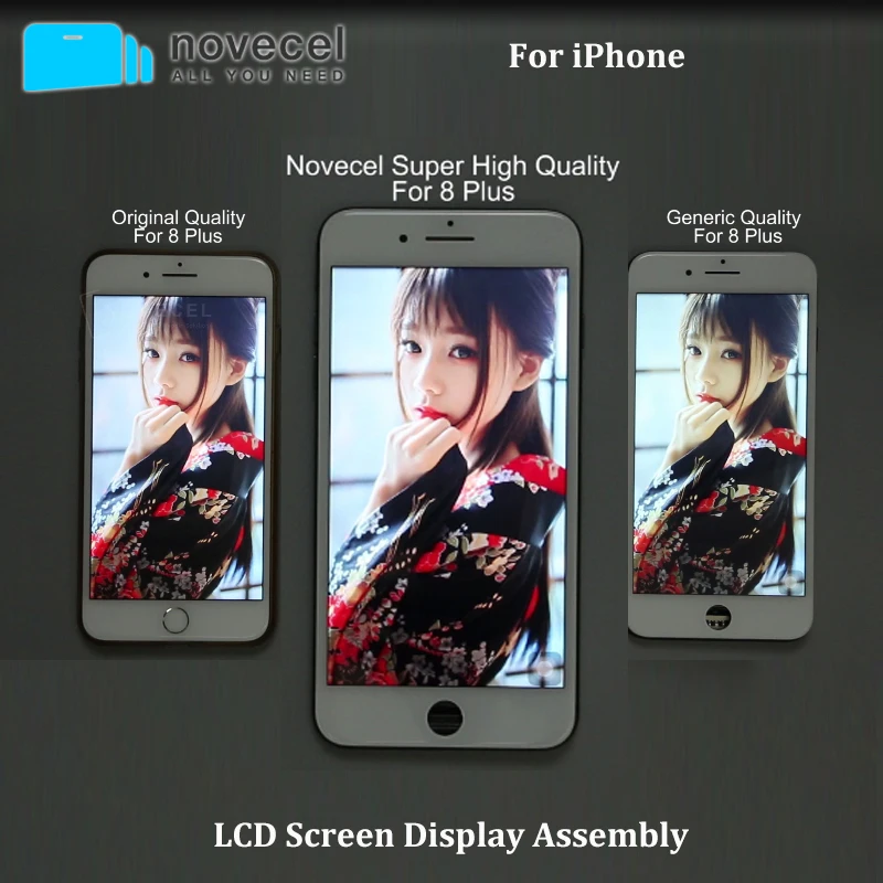 

Black/White AAA+++ For iPhone 6 6S Plus LCD With 3D Force Touch Screen Digitizer Assembly Display No Dead Pixel