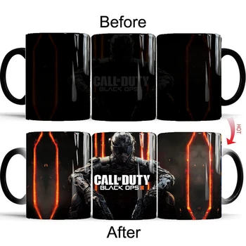 

Game Magic Color Changed Mug Travel Coffee Milk Ceramic Cup Best Gift for Children Birthday Home Party Mug