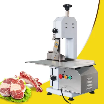 

Commercial Desktop Bone Cutter Processor Chopper Spare Ribs Meat Saw Machine Electric Meat Fish Pig Trotter Beef Bone Cutter