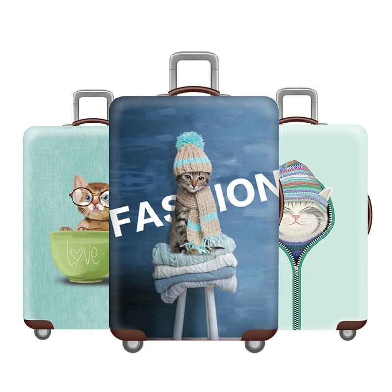 

Luggage Cover Elastic Luggage Protective Covers For 18-32 Inch Trolley Suitcase Case Dust Protective Cover Travel Accessories