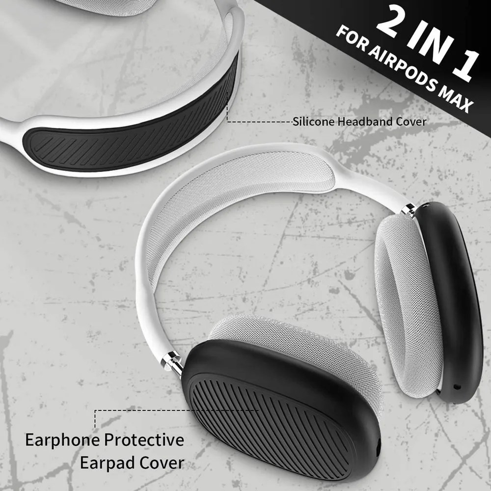 Étuis pour écouteurs Airpods Max, coque souple, silicone, anti-ald, manchon  de protection pour écouteurs, sauna, accessoires de téléphone - AliExpress