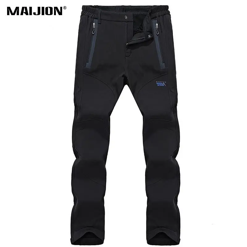 Эластичные быстросохнущие дышащие походные брюки для кемпинга плюс бархатные