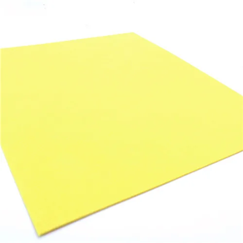 lemon 2 шт 2 мм толщина 30*30 см войлочная ткань DIY ремесло для детей ручной работы фетровые цветы игрушки куклы декоративные скрапбукинги Рождественский войлок - Цвет: lemon