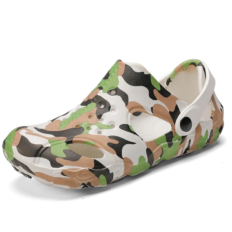 camouflage slippers