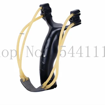 

Slingshot gold black aluminum alloy outdoor sports high precision slingshot fish shooting fish slingshot