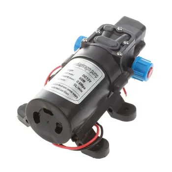

12V DC 5L/min 60W Micro Car Diaphragm High Pressure Water Pump