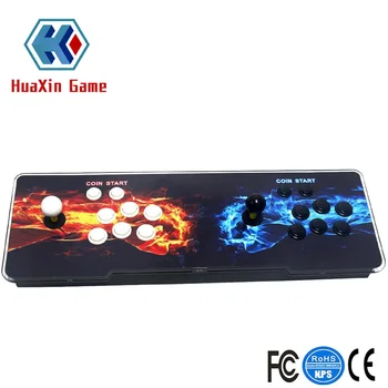

Game Box 4S Double Stick Arcade Video Game Console 815 Games, 1280x720 Full HD, 2 Players with HDMI and VGA Output